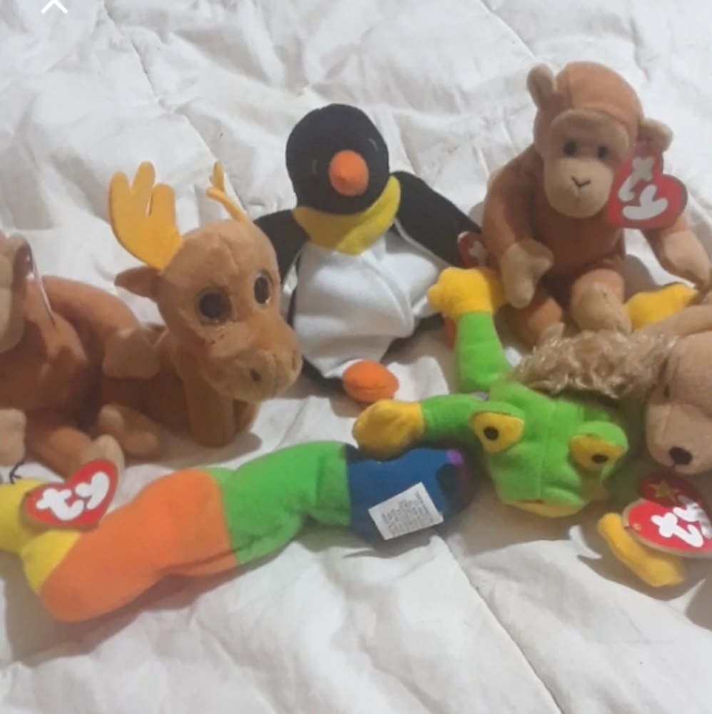 Teenie beanie babies